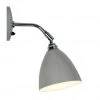 Ameico Lighting Task Short Wall Light - Putty Gray