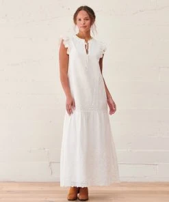 WVN Palma Eyelet Dress Clothing