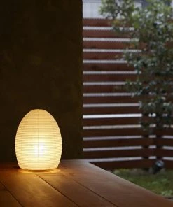 Ameico Lighting Paper Moon Washi Table Lantern 1