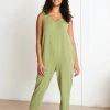 North Of West Sale Parker Jumpsuit - Moss
