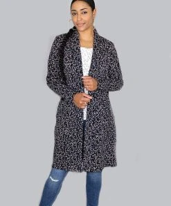 Passion Lilie Brooklyn Long Fleece Cardigan Clothing