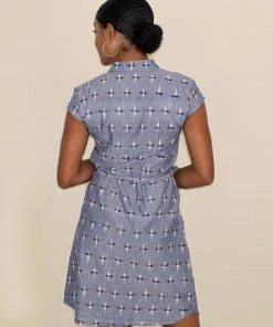 Passion Lilie Dresses Chambray Button-Up Dress