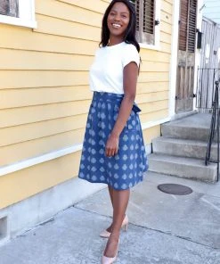 Passion Lilie Esmeray Ikat Skirt Clothing