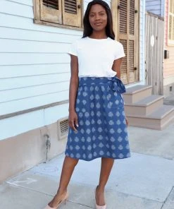 Passion Lilie Esmeray Ikat Skirt Clothing