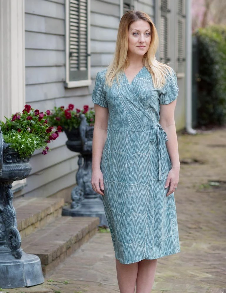 Passion Lilie Halley Jersey Wrap Dress Passion Lilie Halley Jersey Wrap Dress