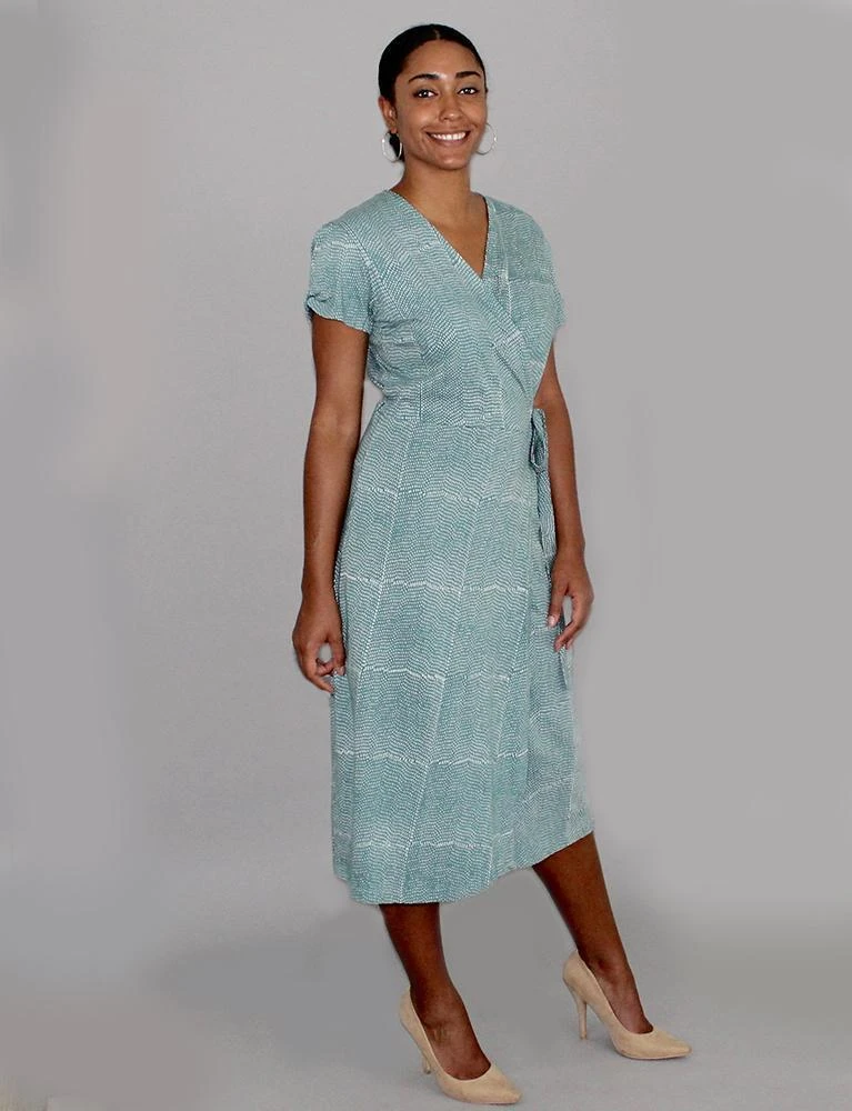 Passion Lilie Halley Jersey Wrap Dress Passion Lilie Halley Jersey Wrap Dress