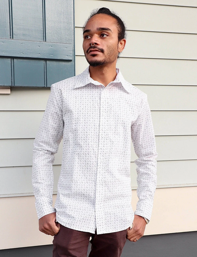 Passion Lilie Men's Indre Button Down Shirt Passion Lilie Men's Indre Button Down Shirt