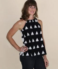 Passion Lilie Jessie Triangle Top - Black Clothing