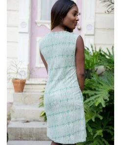 Passion Lilie Clothing Kiwi Front Tie Dress