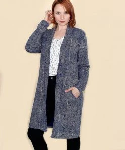 Passion Lilie Mila Long Fleece Cardigan