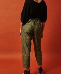 Passion Lilie Olive Crop Pants