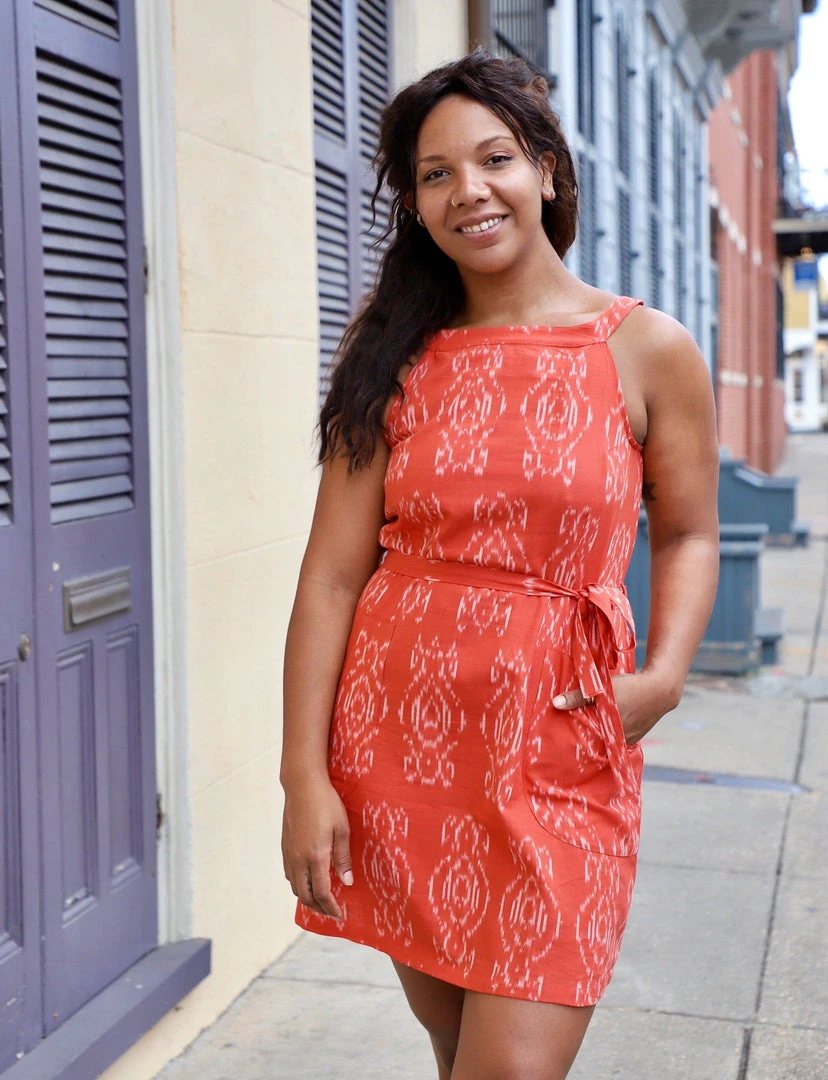 Passion Lilie Clothing Salsa Ikat Dress Passion Lilie Clothing Salsa Ikat Dress