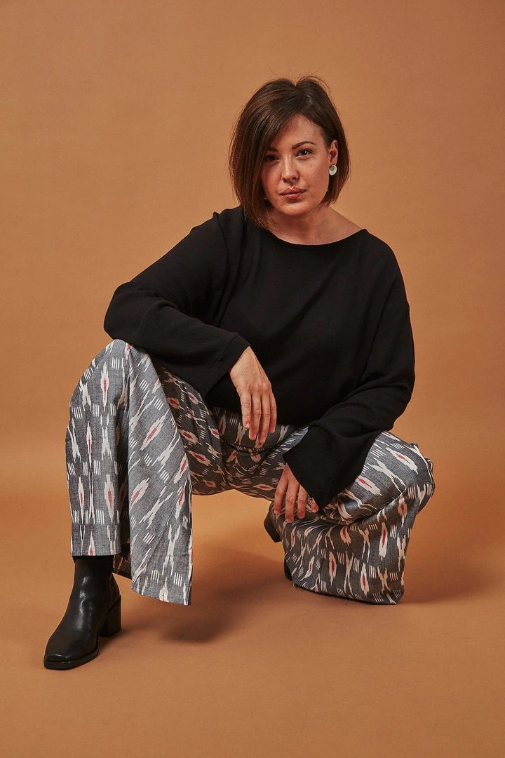 Passion Lilie Spinnaker Gray Pants Clothing Passion Lilie Spinnaker Gray Pants Clothing