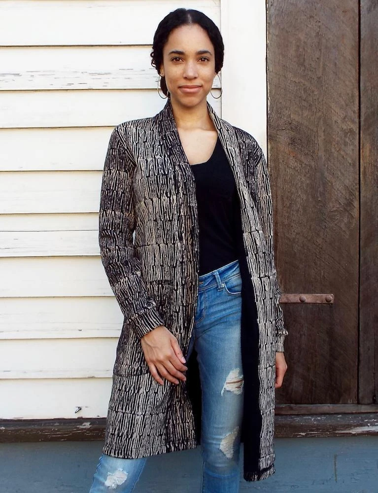 Passion Lilie Fair Trade Rhea Fleece Cardigan Passion Lilie Fair Trade Rhea Fleece Cardigan