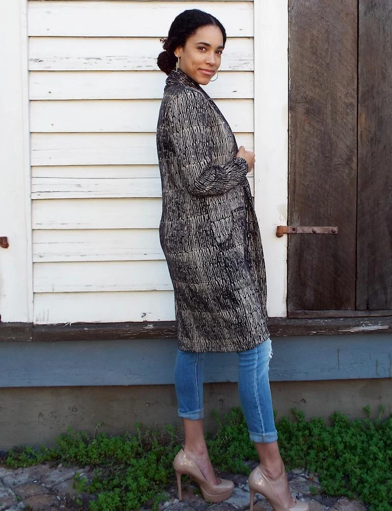 Passion Lilie Fair Trade Rhea Fleece Cardigan Passion Lilie Fair Trade Rhea Fleece Cardigan