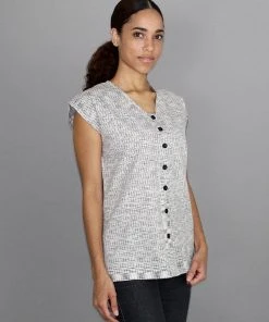 Passion Lilie Timeless Button-Up Shirt - Gray