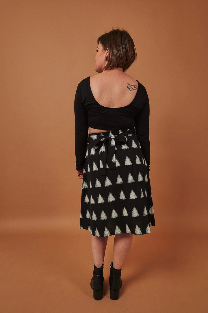 Passion Lilie Clothing Triangles Midi Skirt Passion Lilie Clothing Triangles Midi Skirt