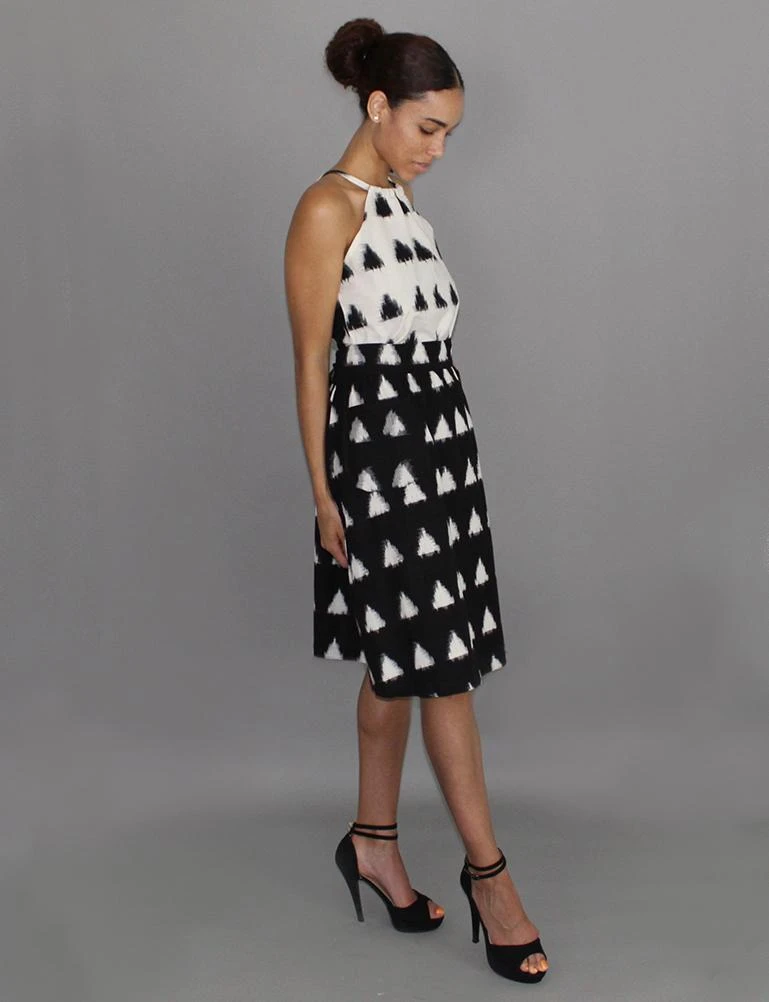 Passion Lilie Clothing Triangles Midi Skirt Passion Lilie Clothing Triangles Midi Skirt