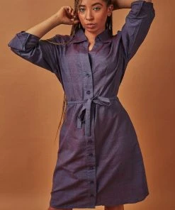 Passion Lilie Viola Button Dress