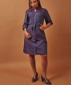 Passion Lilie Viola Button Dress