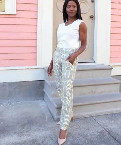 Passion Lilie Willow Ikat Pants Clothing