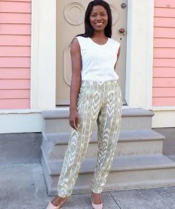 Passion Lilie Willow Ikat Pants Clothing