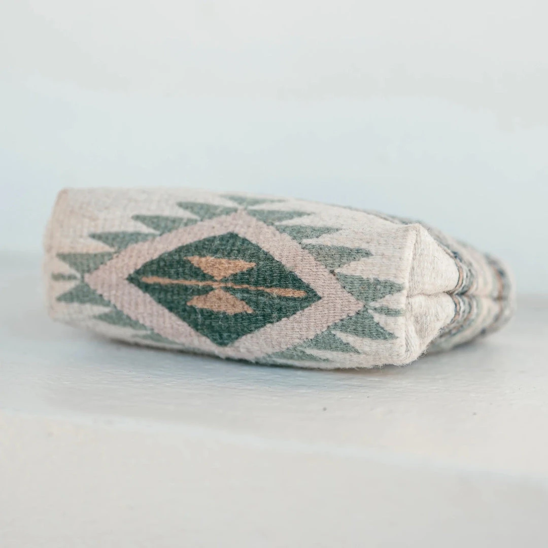 MZ Fair Trade Pastel Mitla Wool Clutch Bag MZ Fair Trade Pastel Mitla Wool Clutch Bag