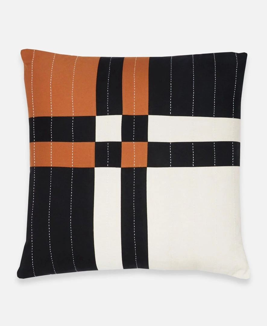 Anchal Home Goods Patchwork Plaid Throw Pillow Anchal Home Goods Patchwork Plaid Throw Pillow