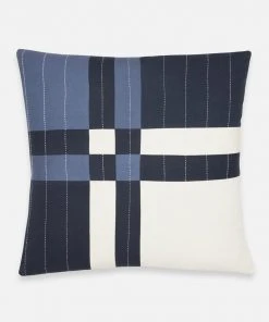 Anchal Home Goods Patchwork Plaid Throw Pillow 3 Anchal Home Goods Patchwork Plaid Throw Pillow