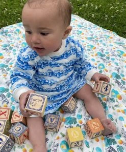 Honey Cake Tiger Patterned Baby Blanket