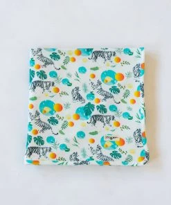Honey Cake Tiger Patterned Baby Blanket