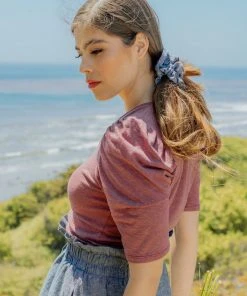 Valani Pauline Hemp Knit Puff Top