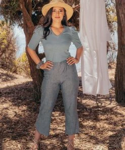 Valani Pauline Hemp Knit Puff Top