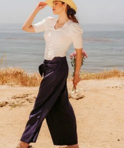 Valani Pauline Hemp Knit Puff Top