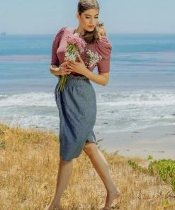 Valani Pauline Hemp Knit Puff Top