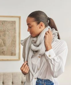 Studio Variously Accessories Pebble Linen Scarf