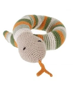 Pebble Snake Rattle - Khaki