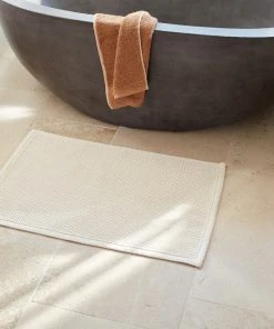 Coyuchi Pebbled Bath Rug