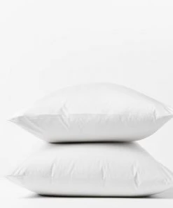 Coyuchi Percale Pillowcase Set - Alpine White Home Goods