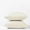 Coyuchi Home Goods Percale Pillowcase Set - Undyed