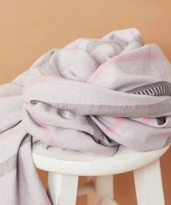 Studio Variously Pewter Throw Blanket Home Goods