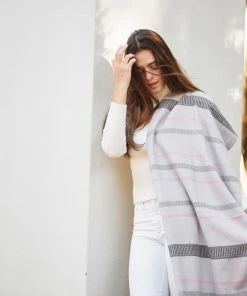 Studio Variously Pewter Throw Blanket Home Goods