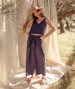 Valani Clothing Phalla Tencel Pants - Eclipse