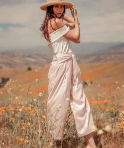 Valani Phalla Tencel Pants - Pale Lilac