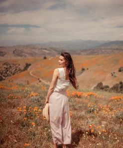 Valani Phalla Tencel Pants - Pale Lilac