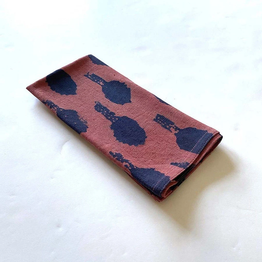 Ichcha Pink Meadow Napkin Set Kitchen + Dining Ichcha Pink Meadow Napkin Set Kitchen + Dining