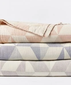 Coyuchi Pismo Blanket - Fog Home Goods 2 Coyuchi Pismo Blanket - Fog Home Goods