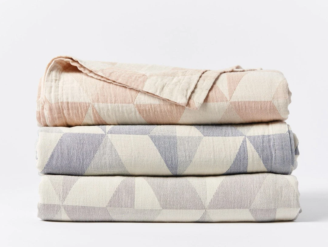 Coyuchi Pismo Blanket - Fog Home Goods Coyuchi Pismo Blanket - Fog Home Goods