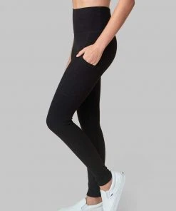 Wolven Recycled Legging With Pockets - Onyx Best Sellers