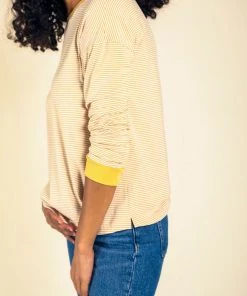 Poplinen Billie Bamboo Stripe Tee